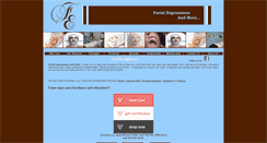 Desktop Screenshot of facialexpressionsandmore.com